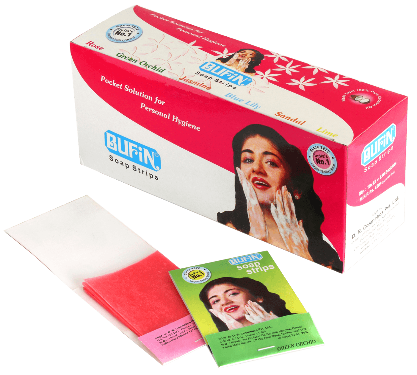 BUFIN Manufacturers of soap strips, Hand Wash, Hand Sanitizer